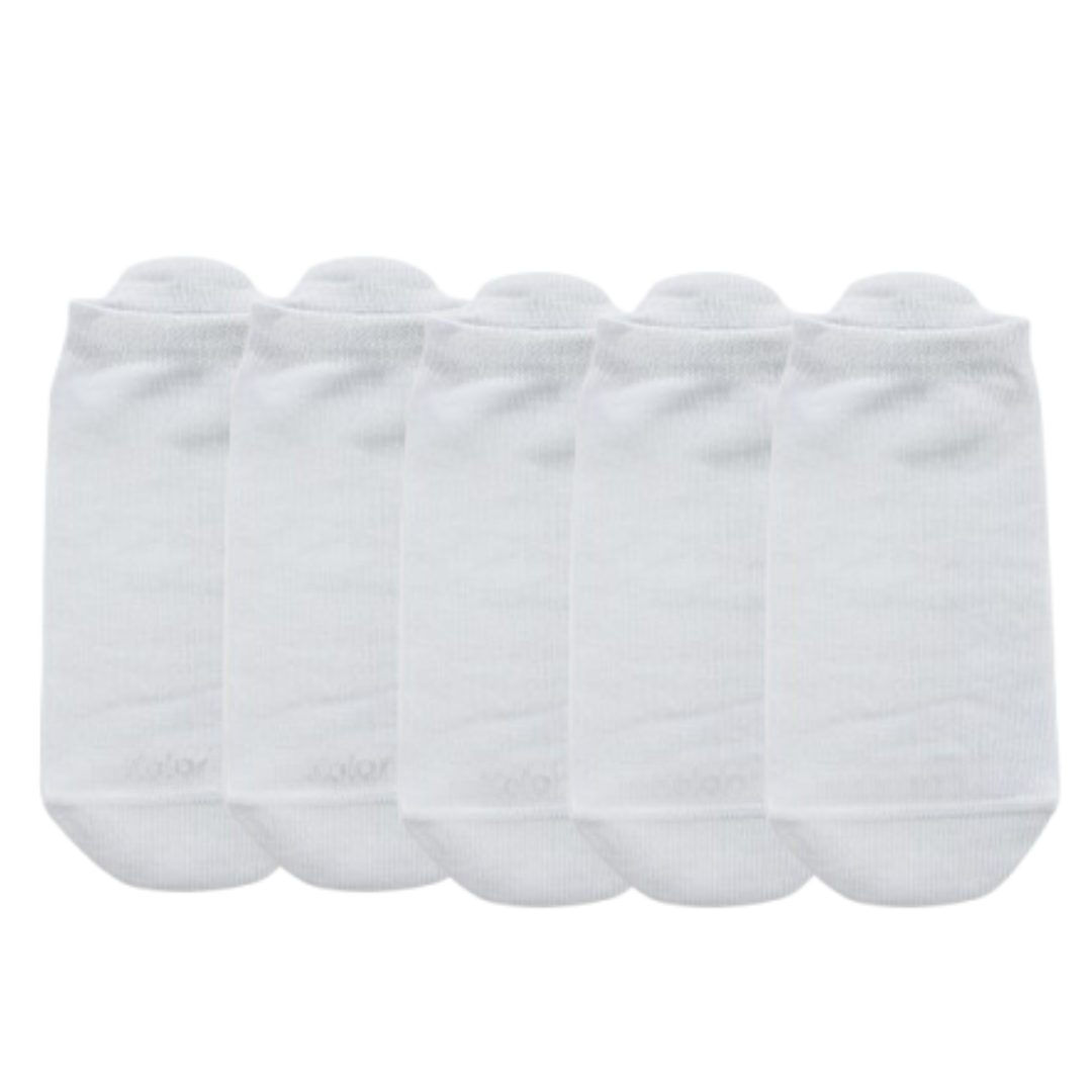 Meias Básicas - 5 pares [FRETE GRÁTIS]