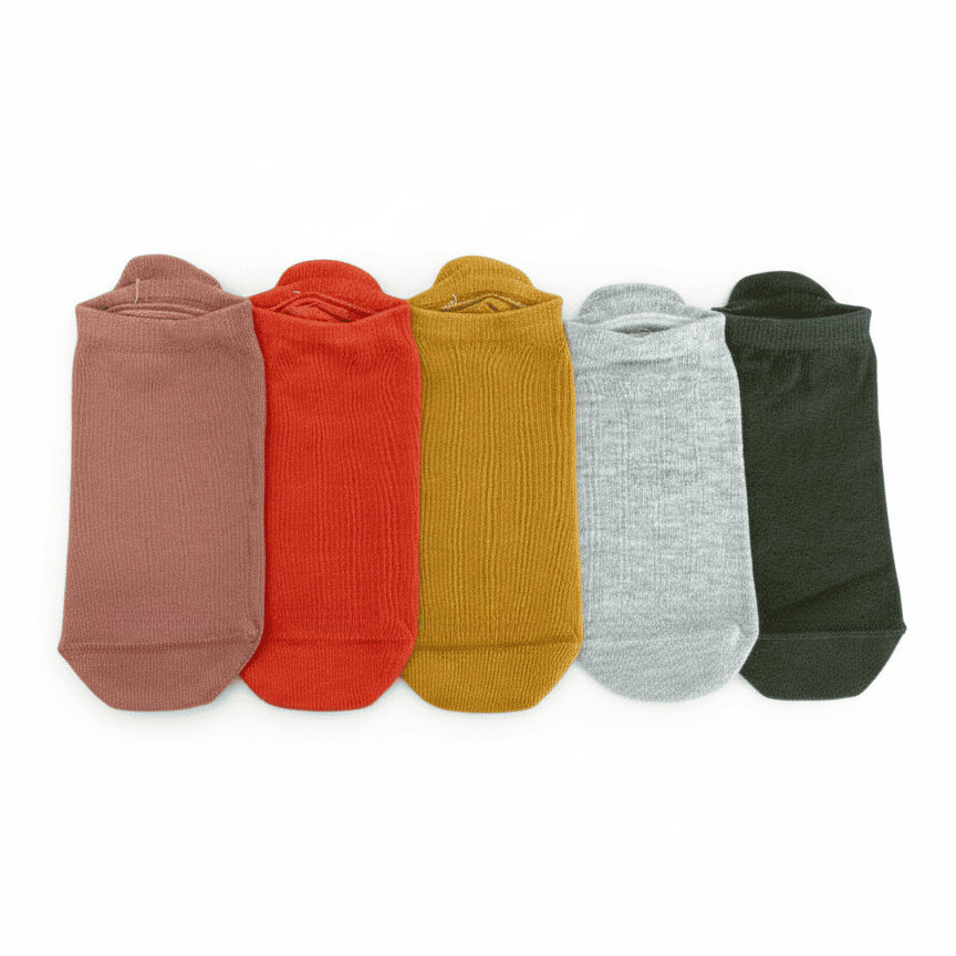 Meias Básicas - 5 pares [FRETE GRÁTIS]