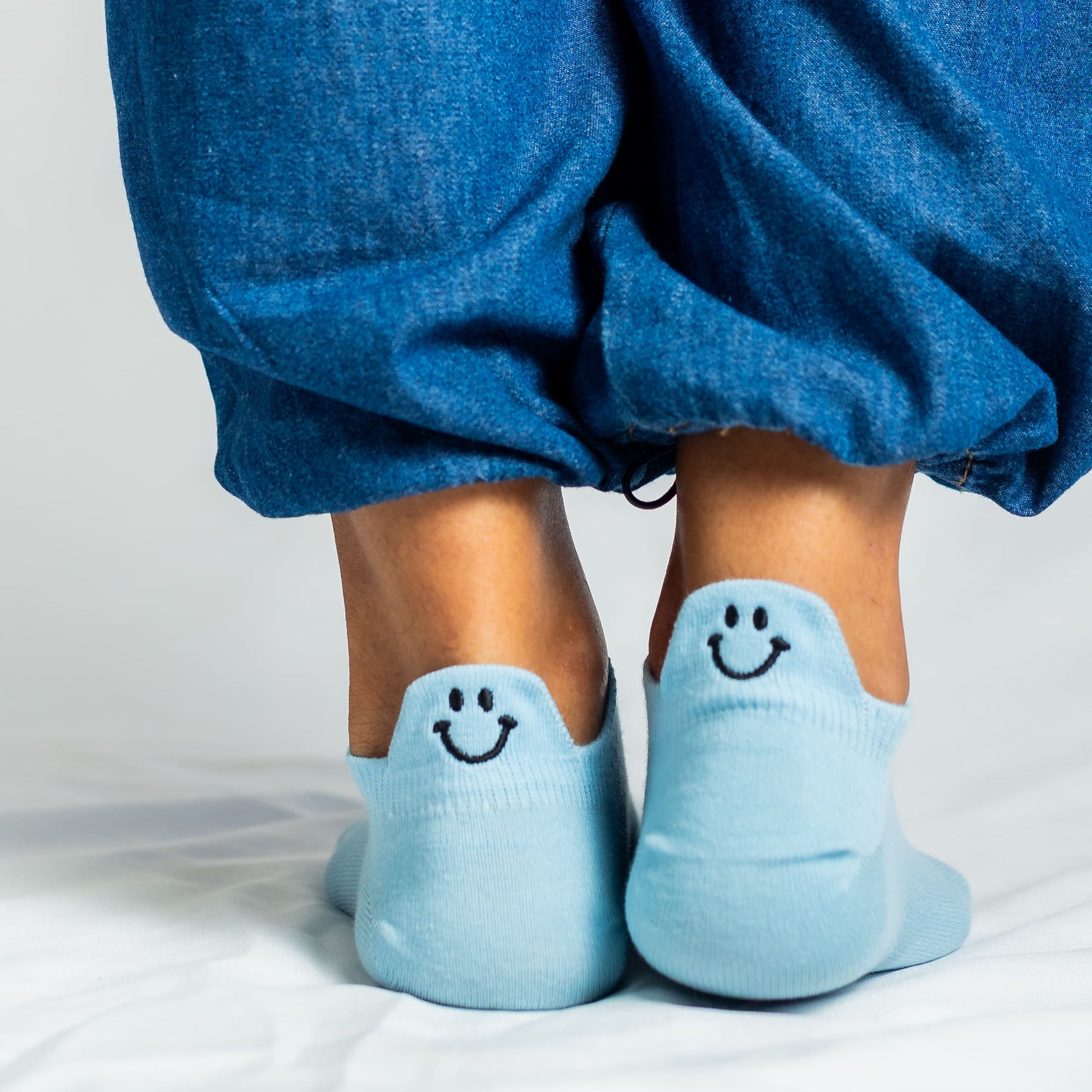 Meias Sorrisos Bordadas - 5 pares [FRETE GRÁTIS]