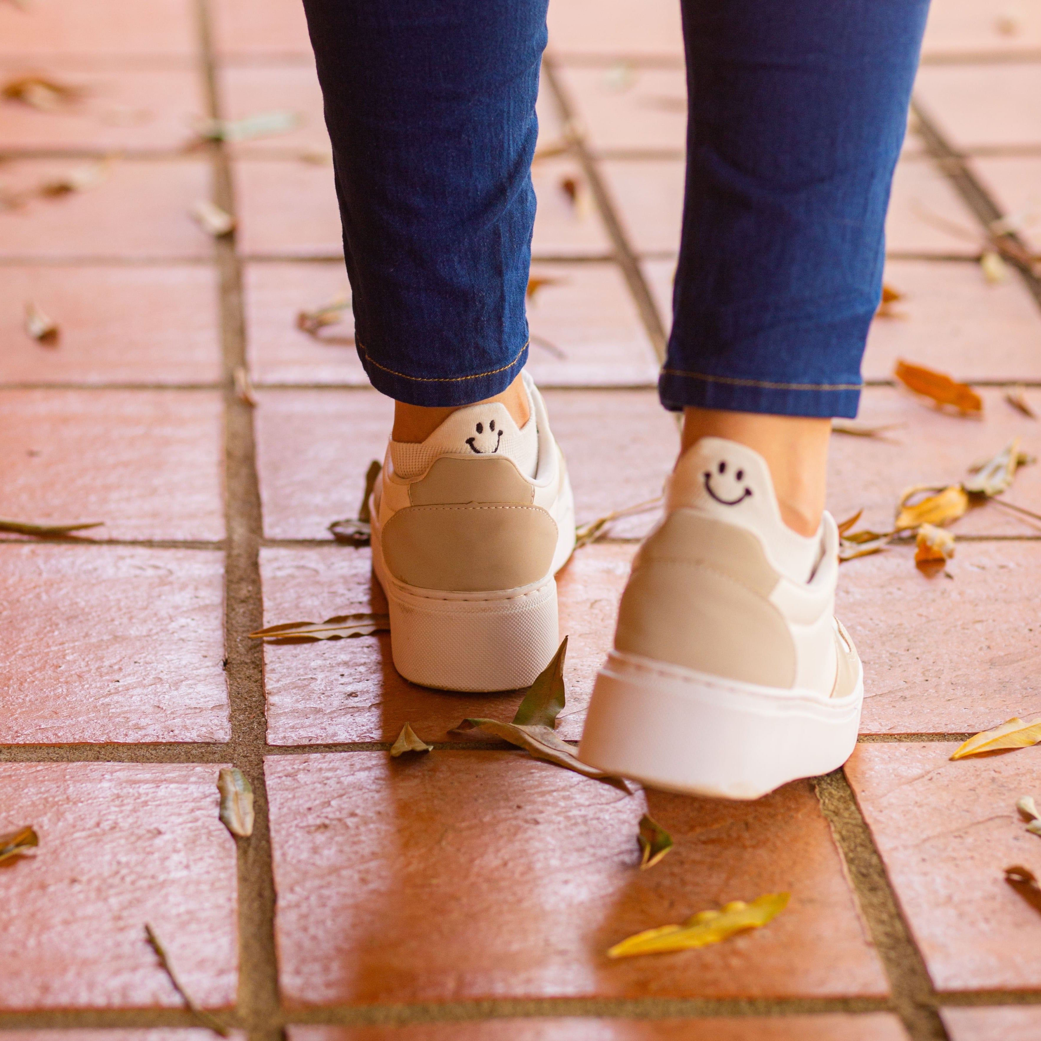 Meias Sorrisos Bordadas - 5 pares [FRETE GRÁTIS]