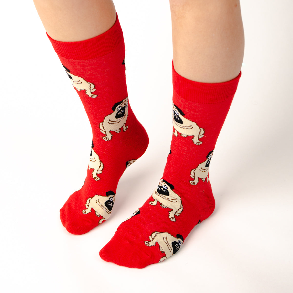 Meia de Compressão Edição Limitada – Eu Amo Pugs