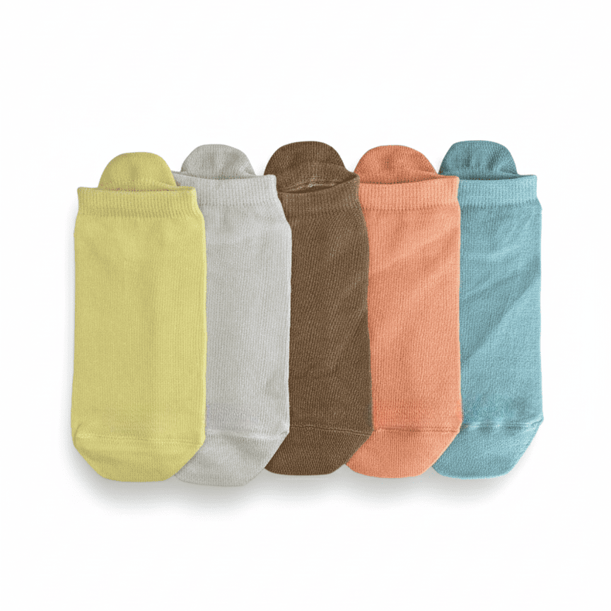 Meias Básicas - 5 pares [FRETE GRÁTIS]